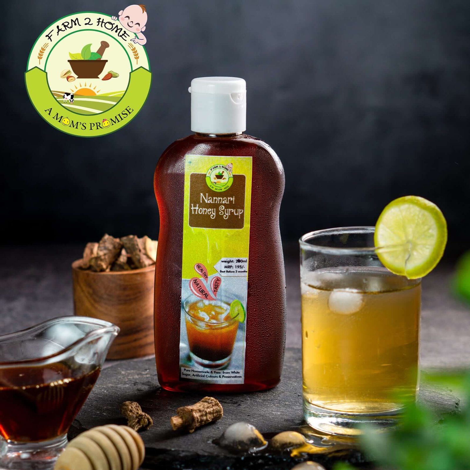 NANNARI HONEY SYRUP (200ml) Farm 2 Home