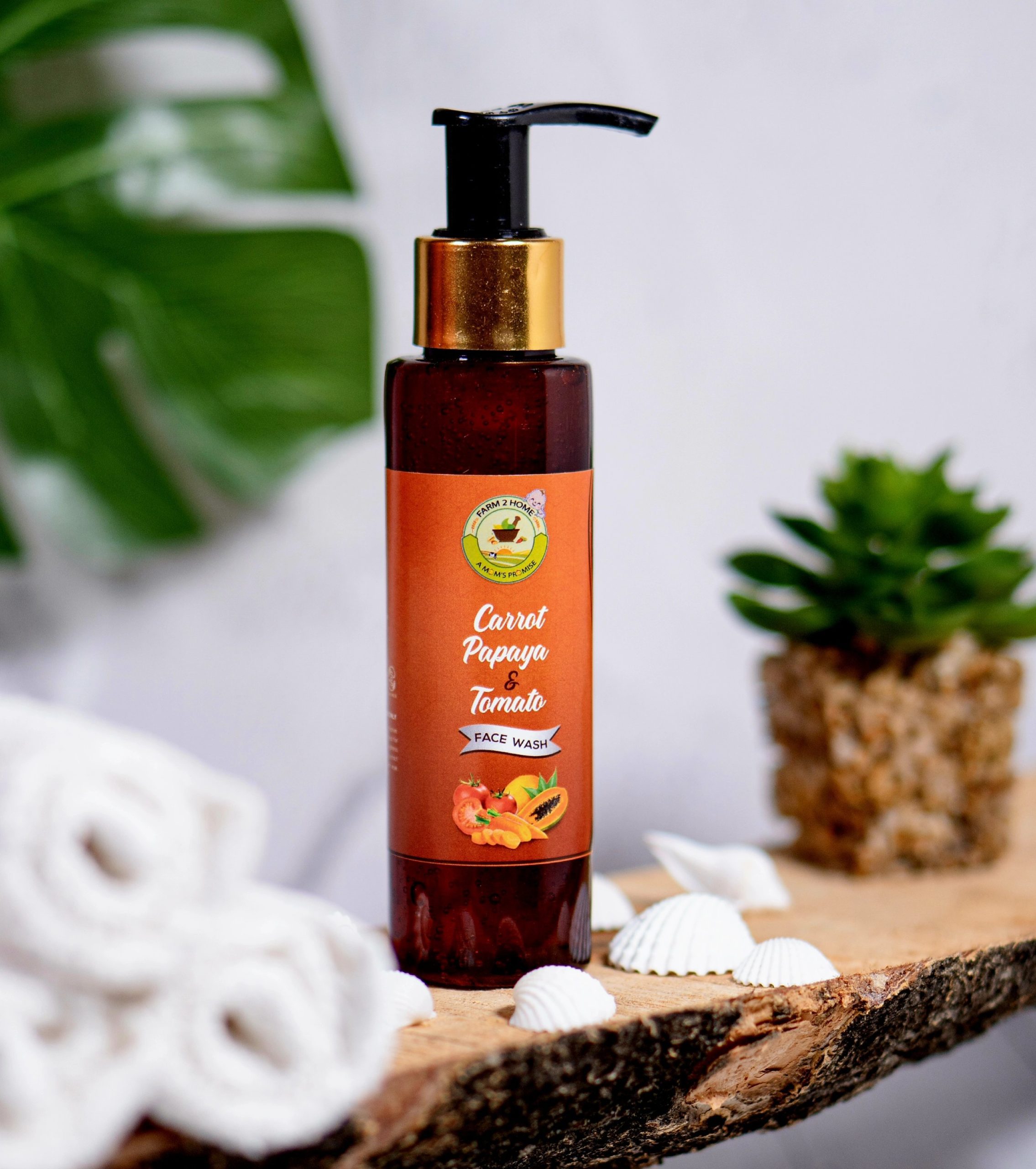 Carrot face store wash